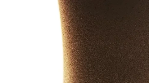 Dark Beer and Bubbles Stock Footage 63258264