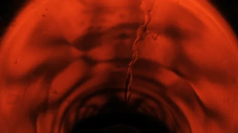 Dark beer in a glass close-up Video stock 138455191