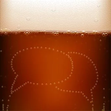 Dark beer Stock Illustration