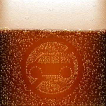 Dark beer Stock Illustration