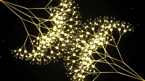 Dark Black Abstract Background with Subtle Light Rays and Bokeh Effects Stock Footage 346659592