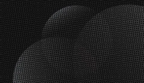 Dark black abstract texture with subtle glowing round shapes and intricate Stock Illustration