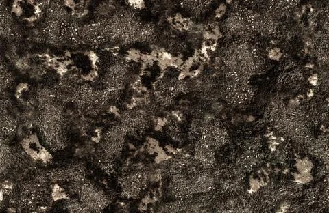 Dark black and brown rough grunge dirt or charred rock texture. Stock Illustration