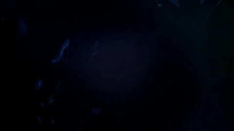 Dark black and purple empty void 2 vibrant bright paint and oil color swirls Stock Footage 81611988