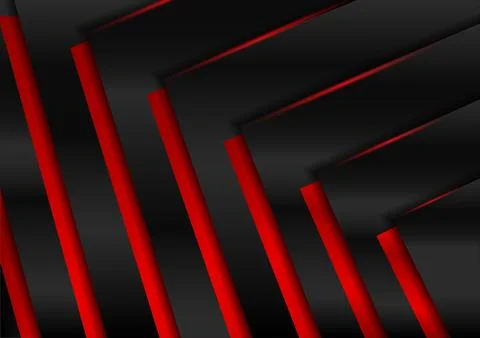 Dark black and red abstract metal background for wallpaper dan printing purpo Illustrazione stock