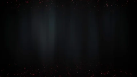 Dark black background with red particles seamless loop Stock Footage 107520782