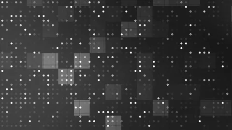Dark Black Dot Pattern Seamless Background Loop. Stock Footage 286423690