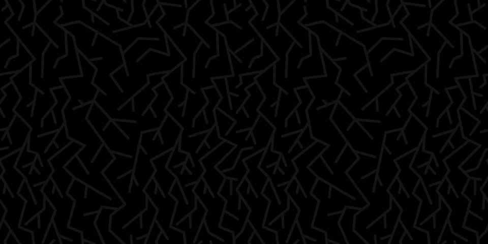 Dark Black Flat Seamless Abstract Vector Illustration Background Art Stock Illustration