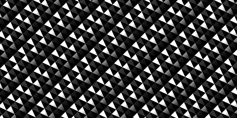 Dark black Geometric grid background Modern dark abstract vector texture Stock Illustration