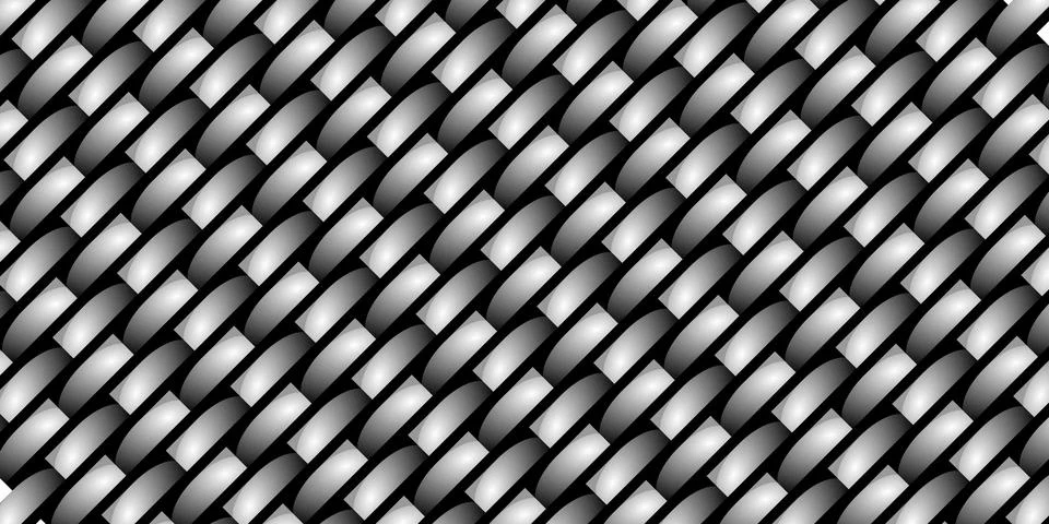 Dark black geometric grid background. Dark grey brick wall pattern cover  Illustrazione stock