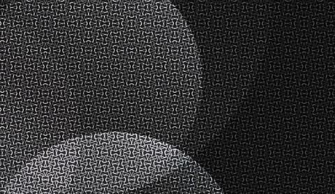 Dark black geometric pattern texture background with abstract subtle circular Stock Illustration