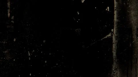 Dark Black Grunge Texture With Vertical Scratches And Dust Particles Vidéo 335893607