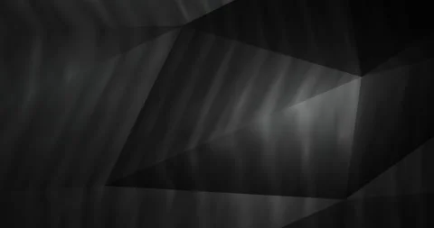 Dark black low-polygon background loops Stock Footage 237123911