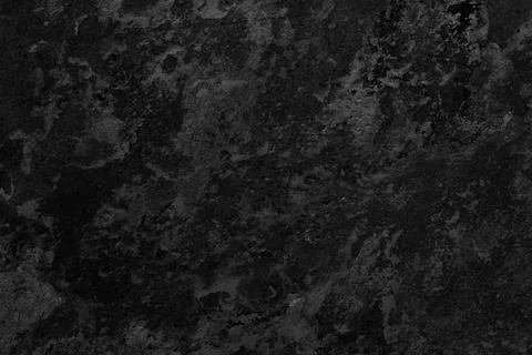 Dark Black Marble Texture with Subtle Veining and Natural Patterns Stock Photos
