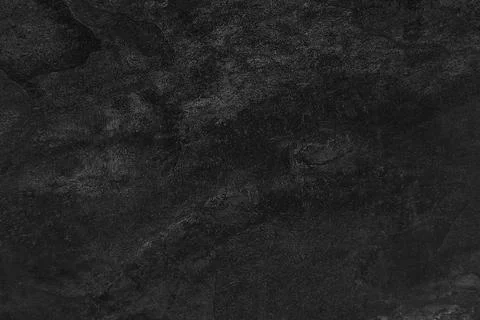 Dark black marble texture with subtle natural veins Fotos Stock