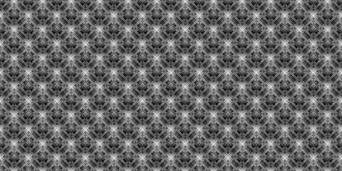 Dark black pixel mosaic abstract seamless geometric grid background Stock Illustration