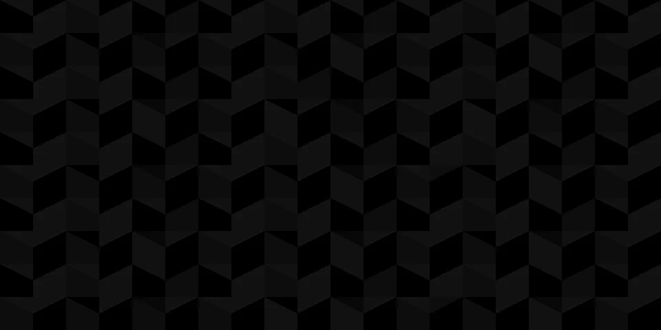 Dark Black Seamless Pattern Vector Illustration Geometric Background Art Stock Illustration