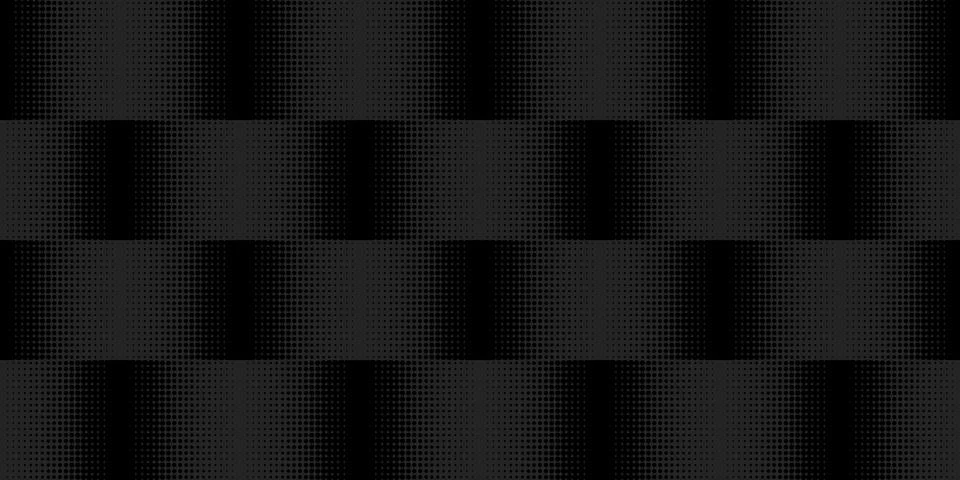 Dark Black Seamless Pattern Vector Illustration Geometric Background Art Stockillustratie