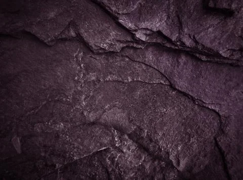 Dark black slate background. Foto stock