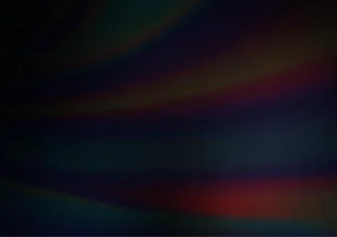 Dark Black vector abstract blurred background. Stock Illustration