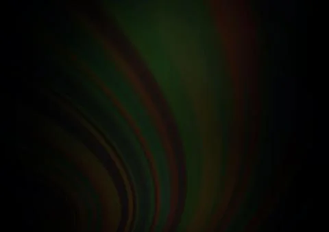 Dark Black vector abstract blurred template. Illustrazione stock