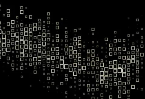 Dark Black vector background with rectangles. Illustrazione stock