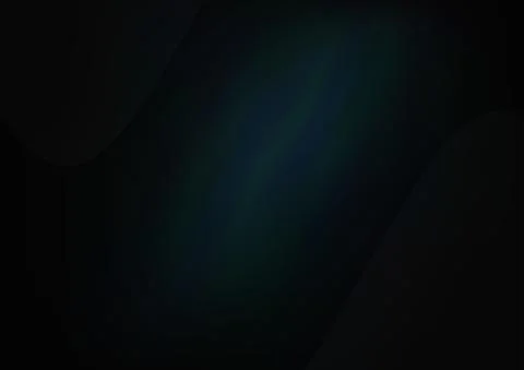 Dark Black vector blurred background. Illustrazione stock