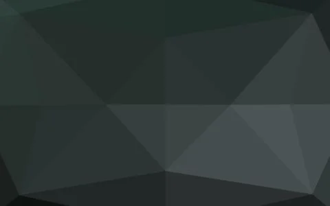 Dark Black vector blurry hexagon pattern. Stock Illustration