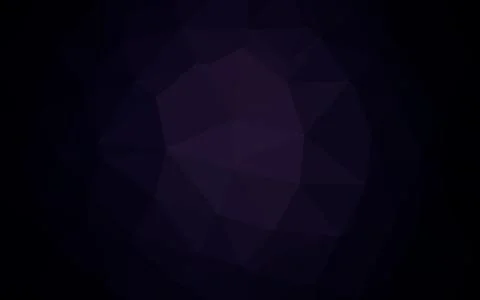 Dark Black vector blurry triangle pattern. 스톡 일러스트