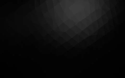 Dark Black vector blurry triangle pattern. 스톡 일러스트