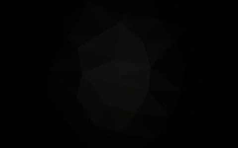 Dark Black vector blurry triangle pattern. Illustrazione stock