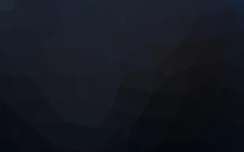 Dark Black vector blurry triangle pattern. Illustrazione stock