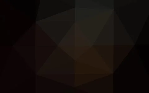 Dark Black vector blurry triangle pattern. 스톡 일러스트