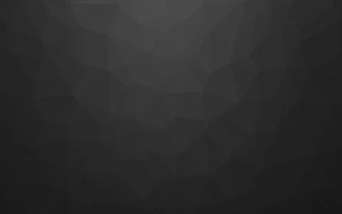 Dark Black vector blurry triangle template. Stock Illustration