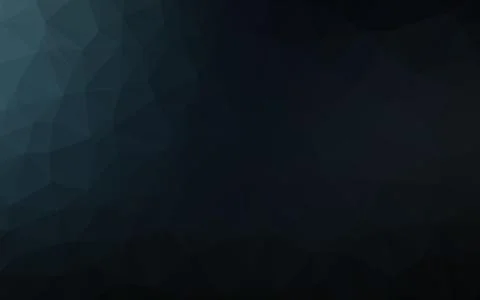 Dark Black vector blurry triangle pattern. Illustrazione stock