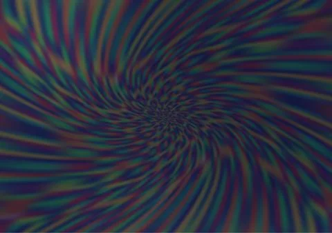 Dark Black vector bokeh pattern. Illustrazione stock