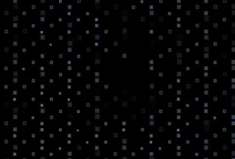 Dark Black vector cover in polygonal, circular style. Stock Illustration