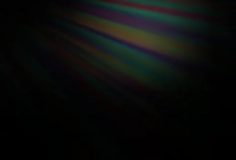 Dark Black vector layout with flat lines. Illustrazione stock