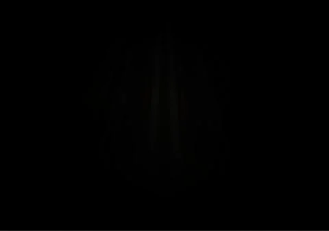 Dark Black vector layout with flat lines. Stock-Illustration