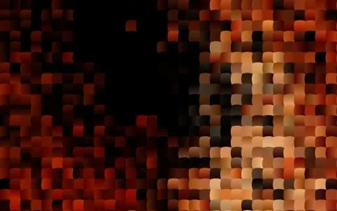 Dark Black vector layout with lines, rectangles. Stock Illustration
