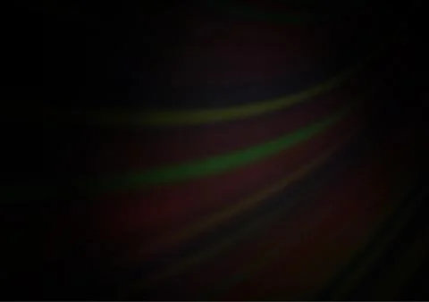 Dark Black vector modern bokeh pattern. Illustrazione stock