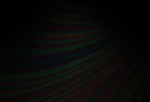 Dark Black vector pattern with bubble shapes. Stock Illustration