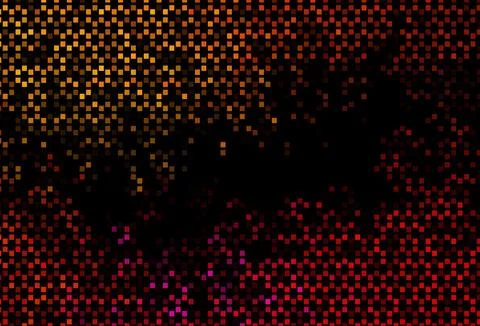 Dark Black vector pattern with crystals, rectangles. イラスト素材