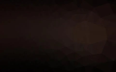 Dark Black vector polygonal pattern. イラスト素材