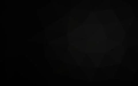 Dark Black vector shining triangular pattern. Stockillustratie