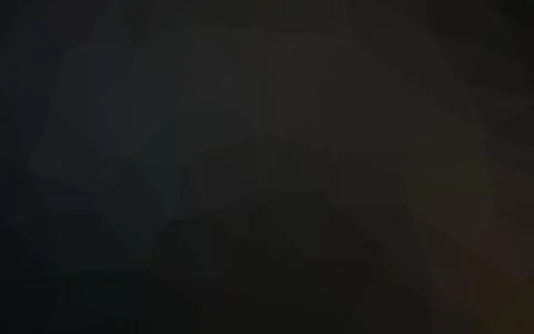 Dark Black vector shining triangular pattern. Stock Illustration