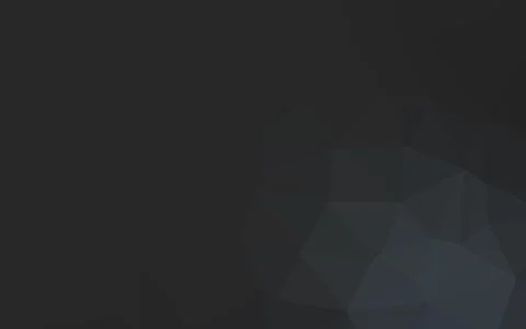 Dark Black vector shining triangular background. Illustrazione stock