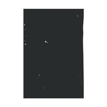 Dark blank poster with distressed grunge texture Stock Illustration