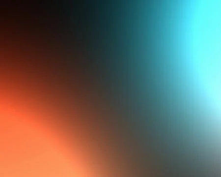 A dark blended gradient combines deep charcoal and teal with orange illumin.. Illustrazione stock