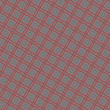 Dark blood emerald stroke-based repeatable contour surface pattern with crimson Stock Illustration